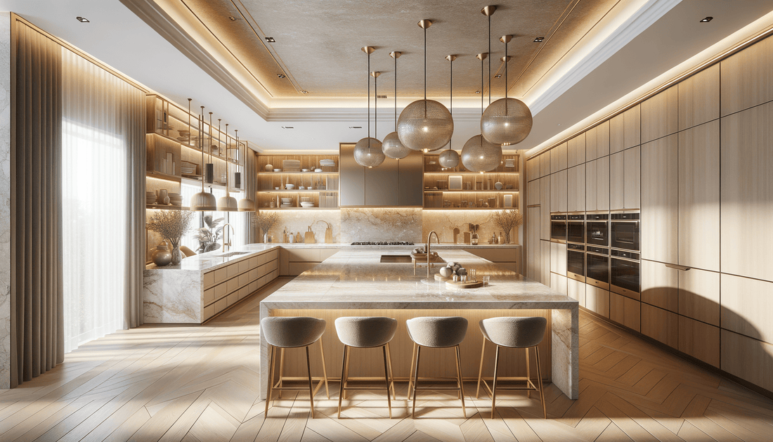 Vicostone Quartz Taj Mahal Ideas for Luxe Stone Designs - Zicana Boutique