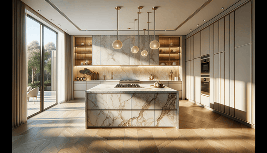 Vicostone Quartz Taj Mahal Inspiration for Timeless Stone Design - Zicana Boutique