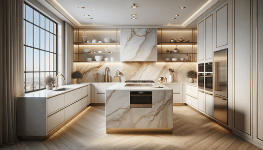 Vicostone Taj Mahal Quartz Elegance for Luxe Interiors - Zicana Boutique