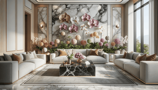 What floriculture brings to luxury interiors and stone design - Zicana Boutique