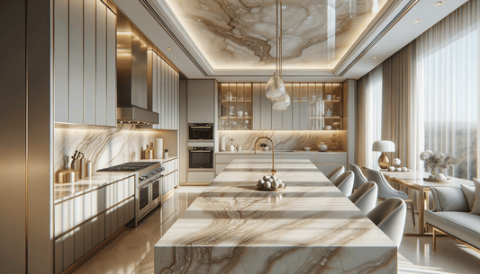 What Looks Like Taj Mahal Quartzite for Luxe Interiors - Zicana Boutique