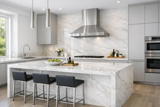 White Fantasy Florim: Elegant Stone Solutions for Professionals - Zicana Boutique