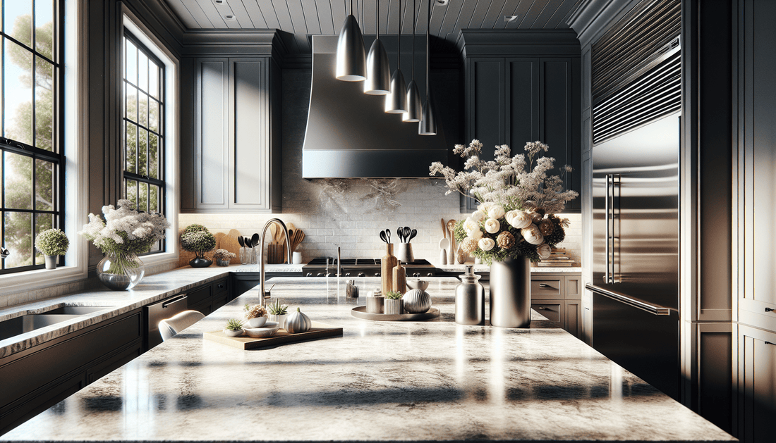 White Leathered Granite Countertops: Ultimate Guide for Elegant Homes - Zicana Boutique