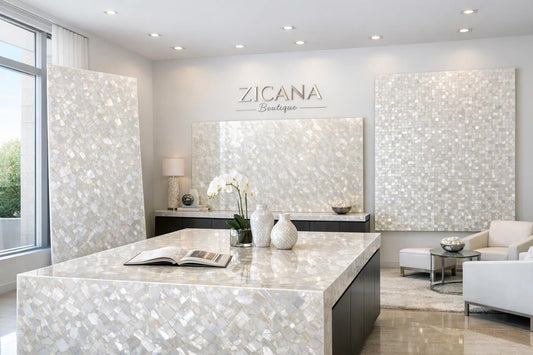 White Mother of Pearl: Luxurious Solutions for Designers - Zicana Boutique