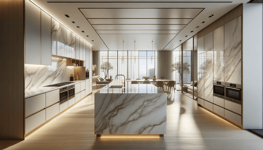 Why Iris Porcelain Slabs Elevate Luxury Stone Interiors - Zicana Boutique