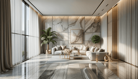Why Porcelain Laminate Flooring Elevates Luxury Stone Interiors - Zicana Boutique
