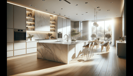 Why Vicostone Quartz Pure White Elevates Luxury Stone Design - Zicana Boutique