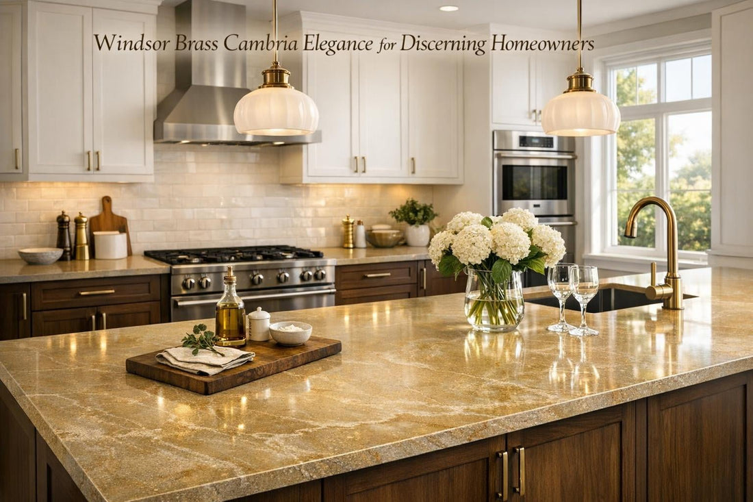 Windsor Brass Cambria Elegance for Discerning Homeowners - Zicana Boutique