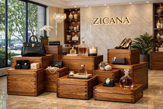 Wood Crate Elegance by Zicana Boutique for Professionals - Zicana Boutique