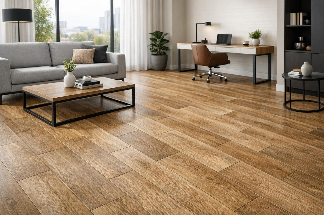 Wood-Look Floor Tiles: Elegant Solutions for Professionals - Zicana Boutique