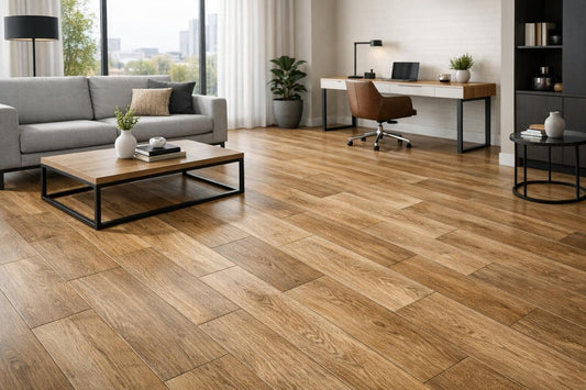 Wood-Look Floor Tiles: Elegant Solutions for Professionals - Zicana Boutique