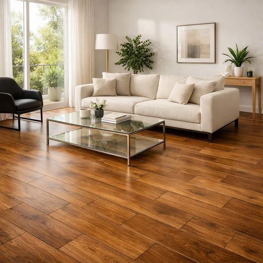 Wood-Look Floor Tiles: Stylish Solutions for Elegant Interiors - Zicana Boutique