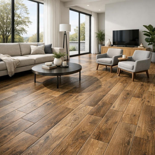 Wood-Look Tile Flooring: Versatile Style for Home Experts - Zicana Boutique