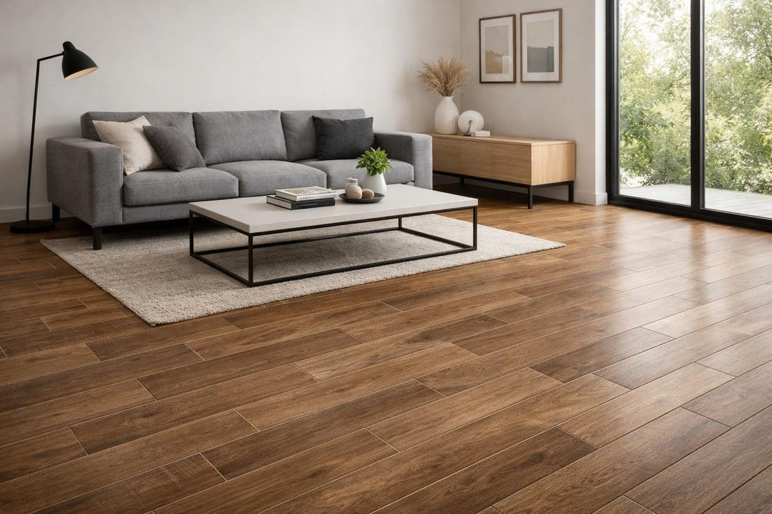 Wood-Look Tile Floors: Stylish Solutions for Modern Spaces - Zicana Boutique