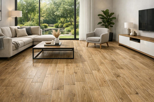 Wood Look Tile Porcelain: Elegance Meets Durability in Design - Zicana Boutique