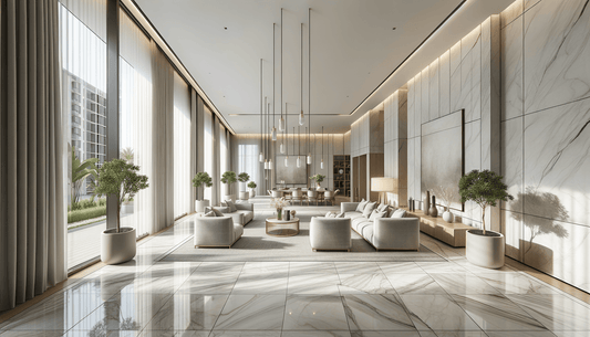 XL Porcelain Slabs Floor and Decor Ideas for Luxurious Spaces - Zicana Boutique