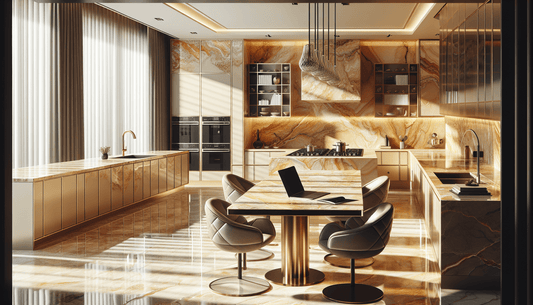 "Yellow Stone Marble & Granite: Luxurious Solutions for Professionals" - Z Boutique by Marble Couture