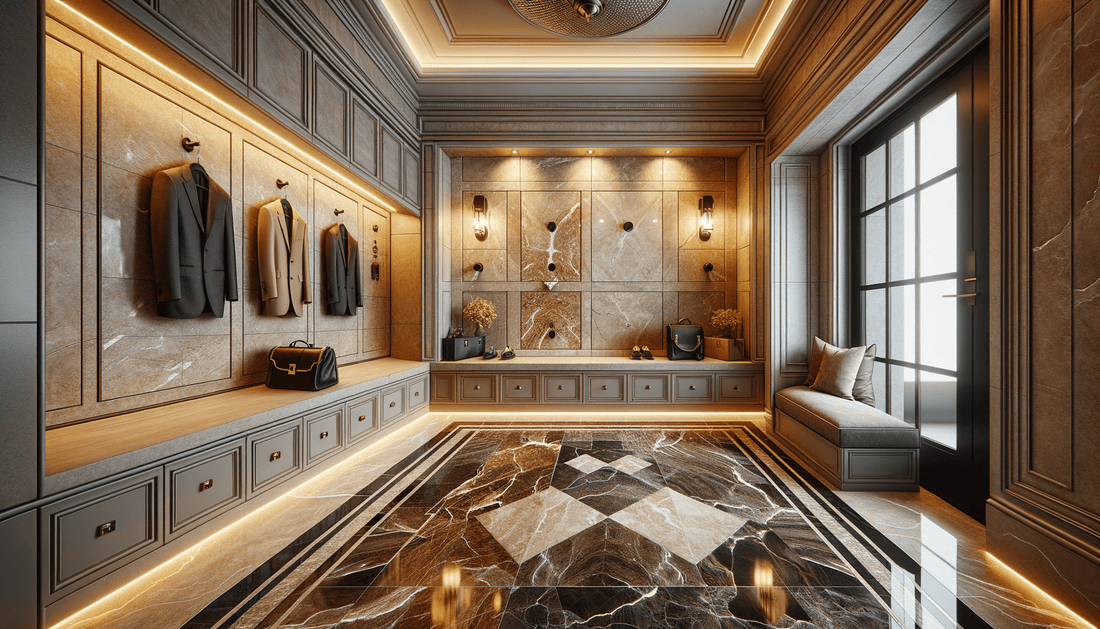Z-Boutique Mudroom Design: Stone Inspiration for Professionals - Zicana Boutique