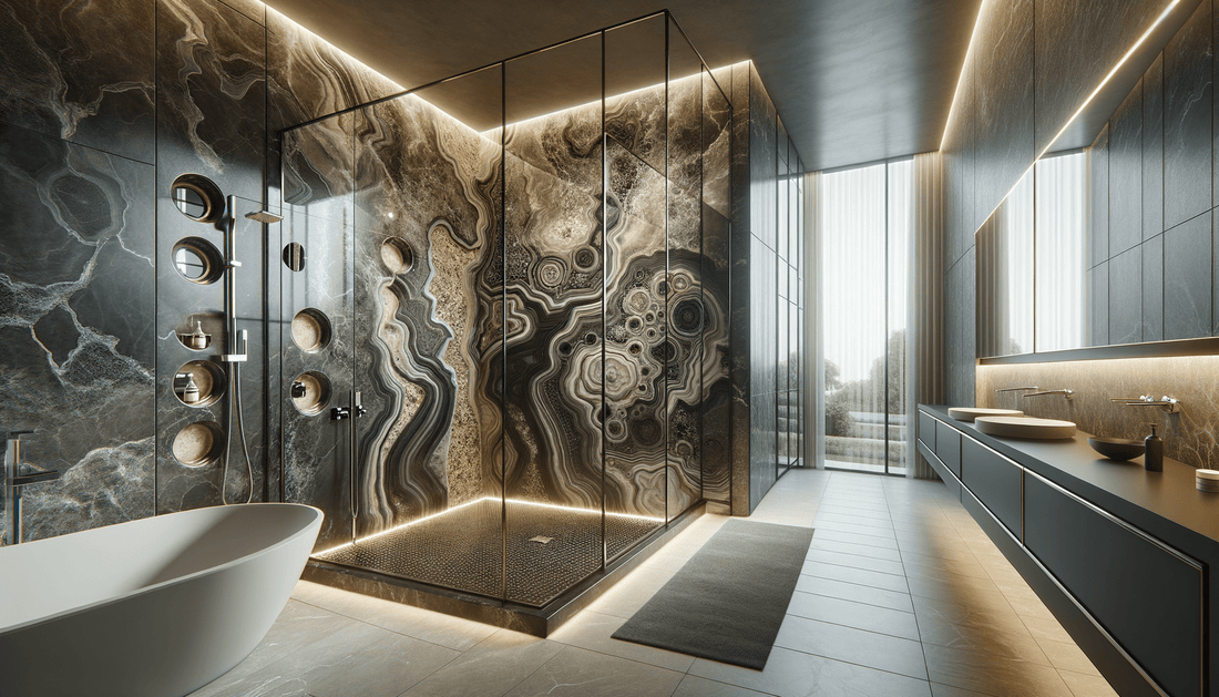 Z-Boutique Onyx Shower Walls: Largest Elegant Collection - Zicana Boutique