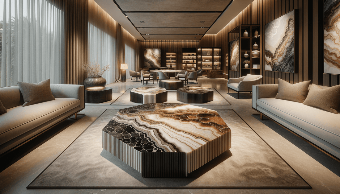 Zicana Boutique: Exquisite Stone Coffee Tables for Professionals - Zicana Boutique