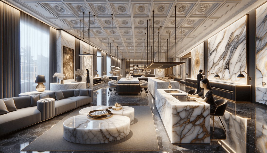 Zicana Boutique full service fabrication for luxury stone designs - Zicana Boutique