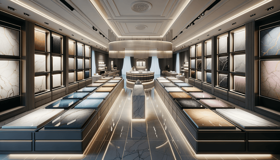 Zicana Boutique showcases largest collection of porcelain countertops - Zicana Boutique