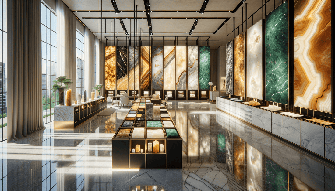 Zicana Boutique showcases the largest onyx slab catalog globally - Zicana Boutique