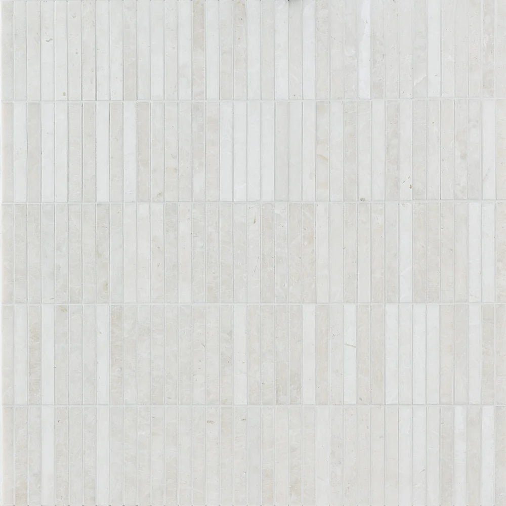 Abbey Road White Sand Marble Mosaic Artistic Tile - Zicana Boutique - 1