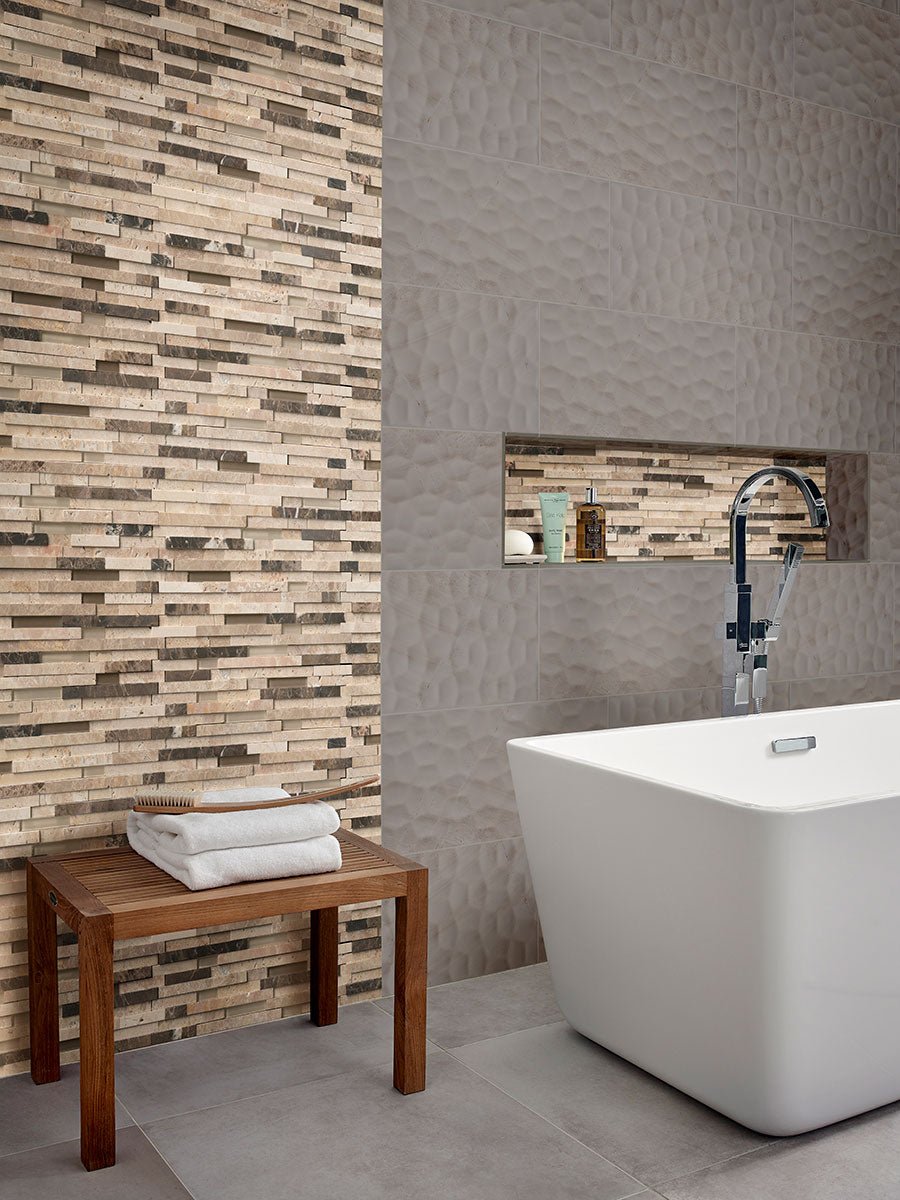 Adella Viso Gris Ceramic MSI Field Tiles 12" X 24" MSI - Zicana Boutique - 2