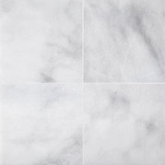 Afyon White Polished Marble Field Tile 12''x12''x3/8'' Zicana Boutique - Zicana Boutique - 1