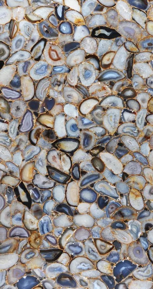 Agate Muli Color Precious Stone Zicana Boutique - Zicana Boutique - 1