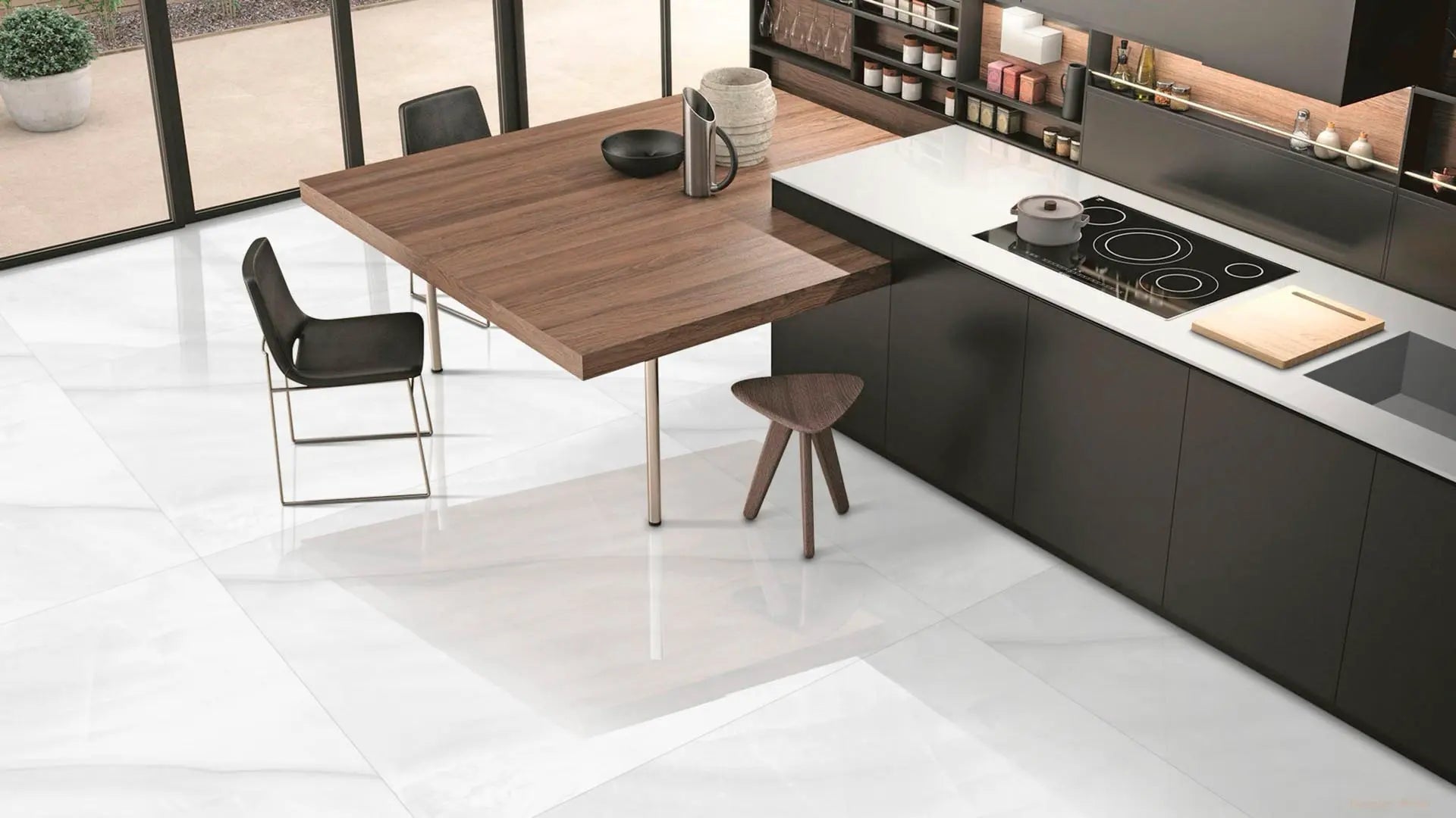 Agate White Raphael 48" x 96" Field Tile Raphael Porcelain - Zicana Boutique - 4