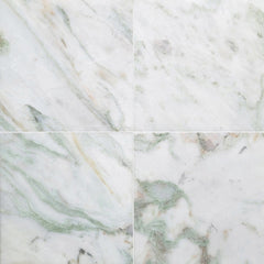 Alba Chiarro Polished Marble Field Tile 12''x12''x3/8'' Zicana Boutique - Zicana Boutique - 1