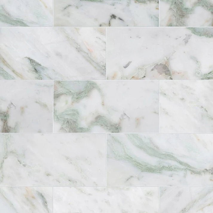 Alba Chiarro Polished Marble Field Tile 6''x12'' Zicana Boutique - Zicana Boutique - 1