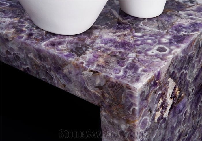 Amethyst Precious Stone Marble Couture - Zicana Boutique - 2