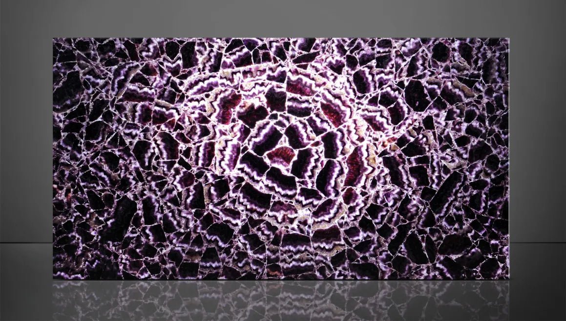 Amethyst Precious Stone Marble Couture - Zicana Boutique - 16