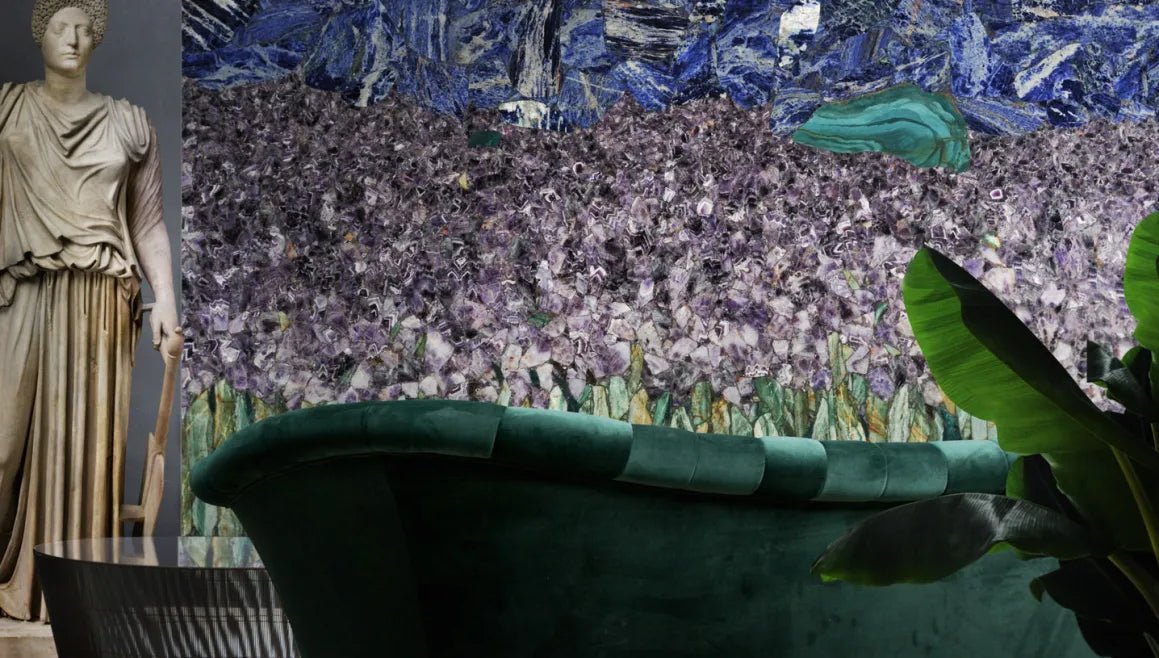 Amethyst Precious Stone Marble Couture - Zicana Boutique - 17