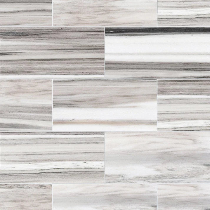 Andor Brown Polished Marble Field Tile 6''x12'' Zicana Boutique - Zicana Boutique - 1