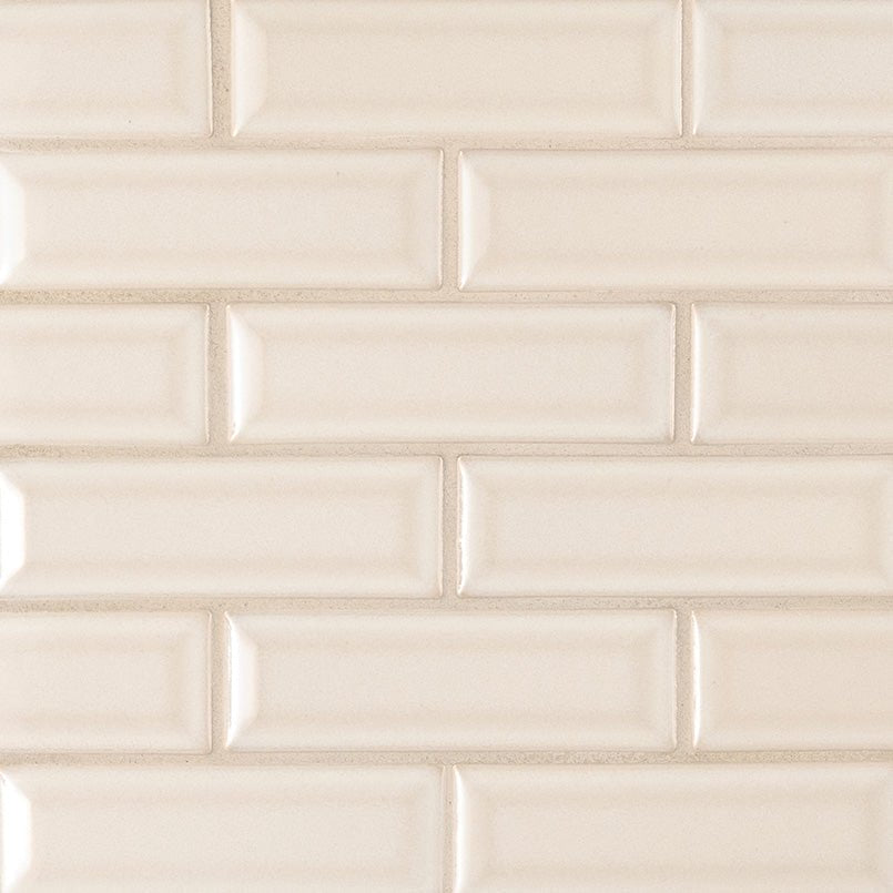 Antique White Ceramic MSI Mosaic Tiles 2" X 6" Subway Pattern MSI - Zicana Boutique - 1