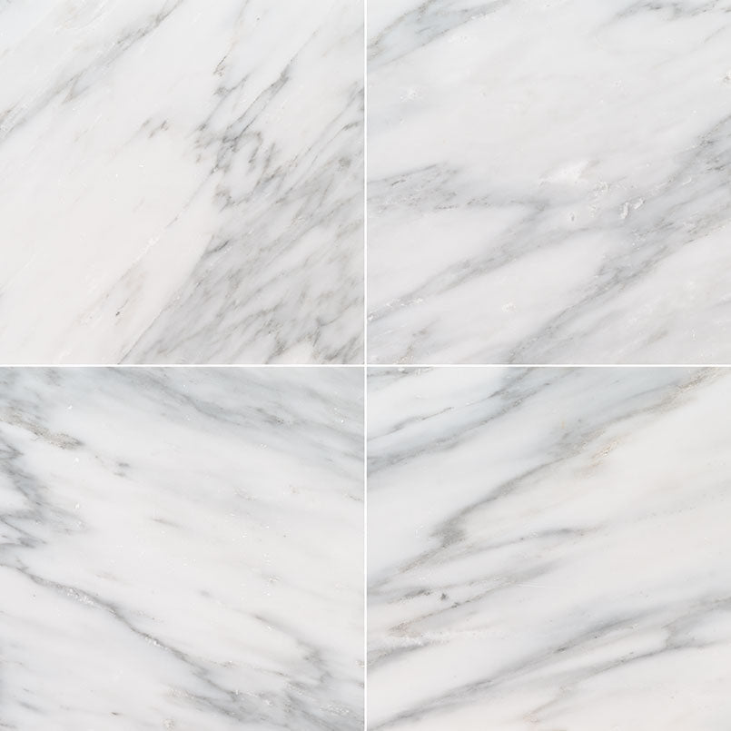 Arabescato Carrara Marble MSI Field Tiles 12" X 12" MSI - Zicana Boutique - 1