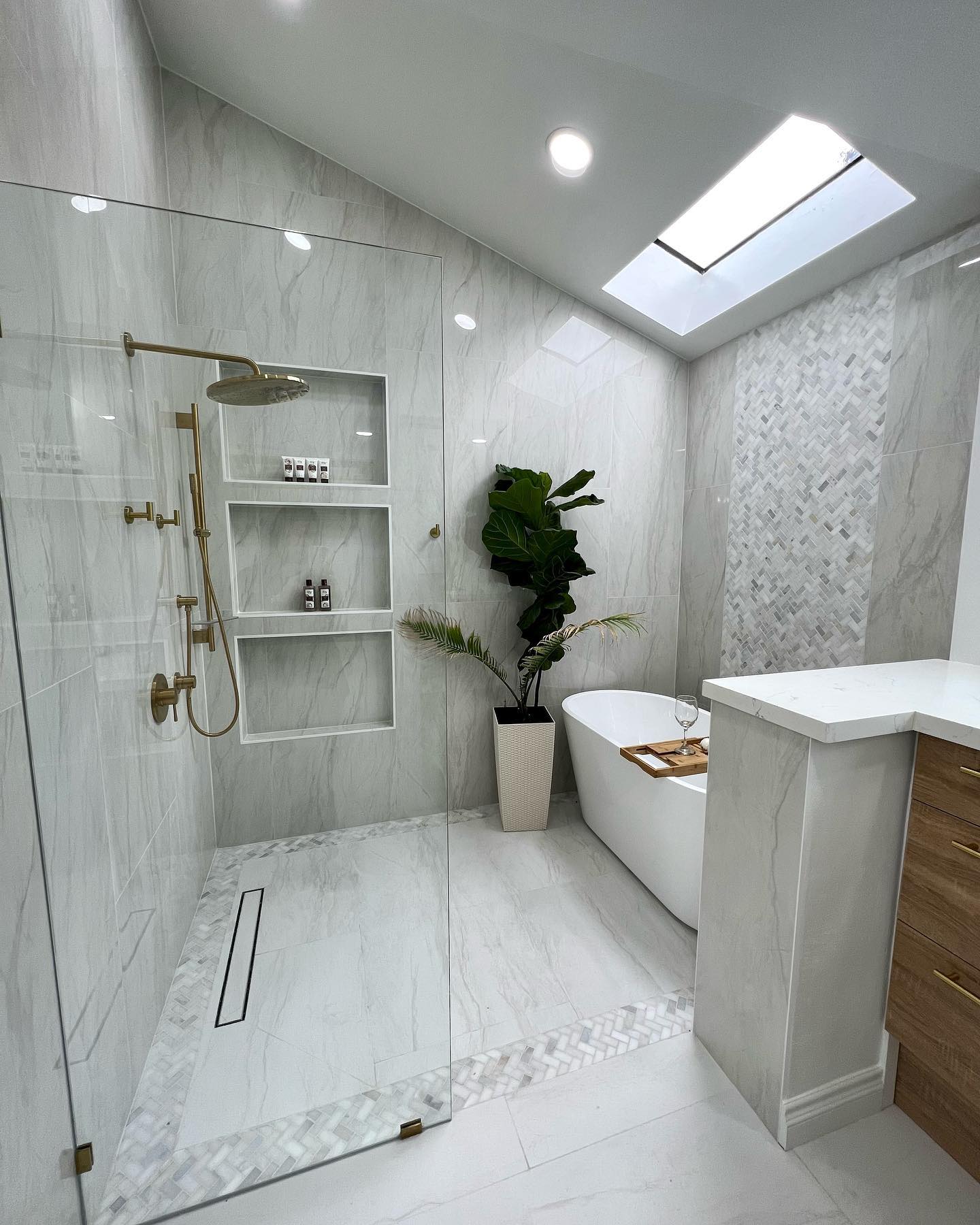 Arabescato Carrara Marble MSI Mosaic Tiles 12" X 13" Herringbone Pattern MSI - Zicana Boutique - 7