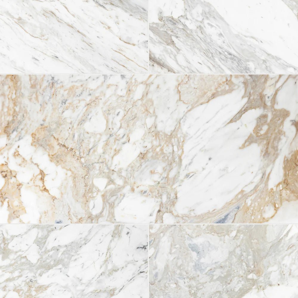 Arabescato D'oro Marble Tile 12" x 24" Zicana Boutique - Zicana Boutique - 1