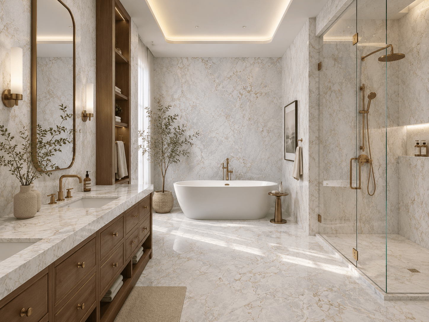 Arabescato Fantasy Marble Zicana Boutique- Zicana Boutique -3