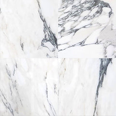 Arabescato Honed Marble Field Tile 12''x12''x3/8'' Zicana Boutique - Zicana Boutique - 1