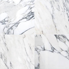 Arabescato Polished Marble Field Tile 12''x12''x3/8'' Zicana Boutique - Zicana Boutique - 1