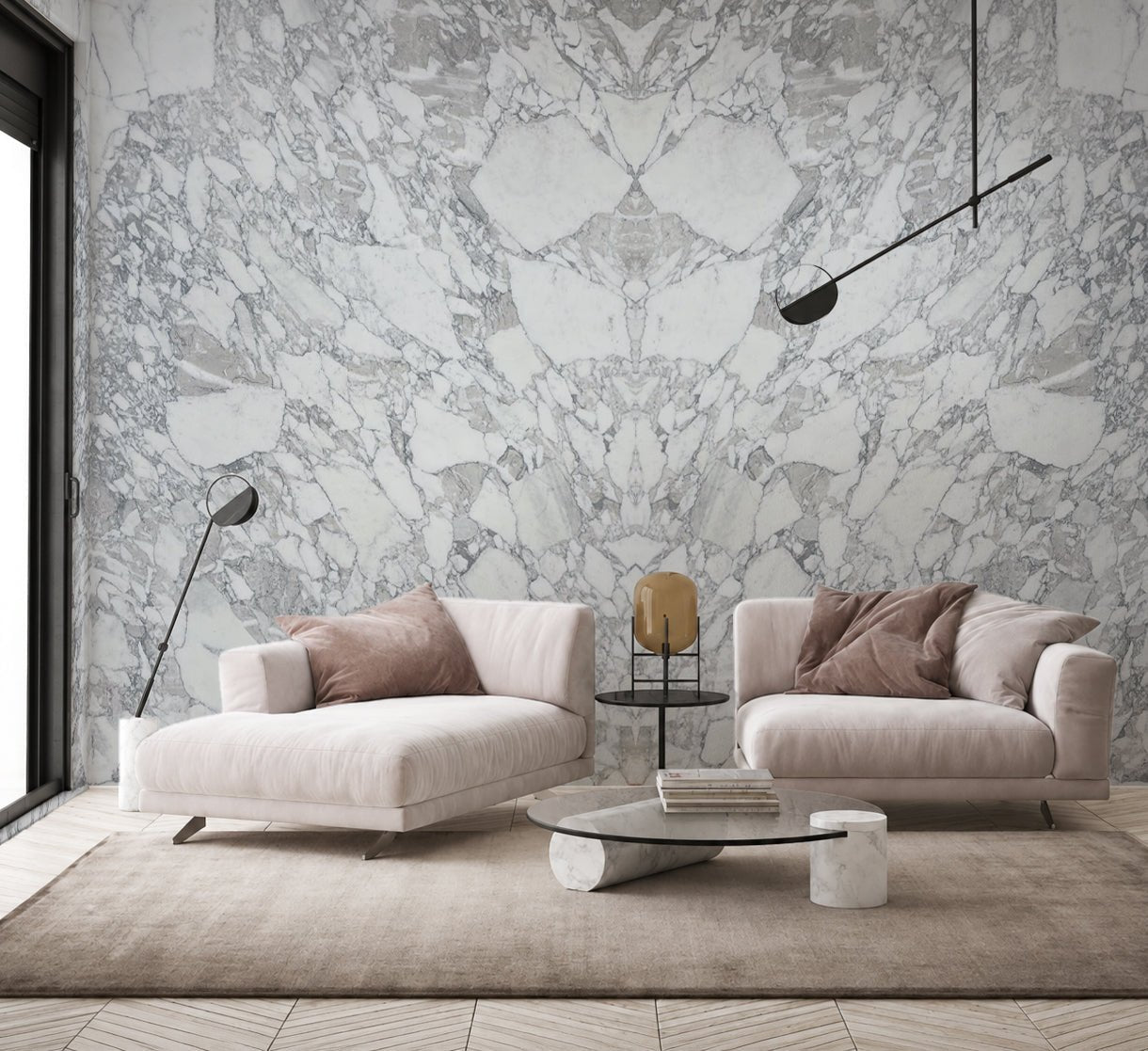 Arabescato Vagli Marble Zicana Boutique- Zicana Boutique -3