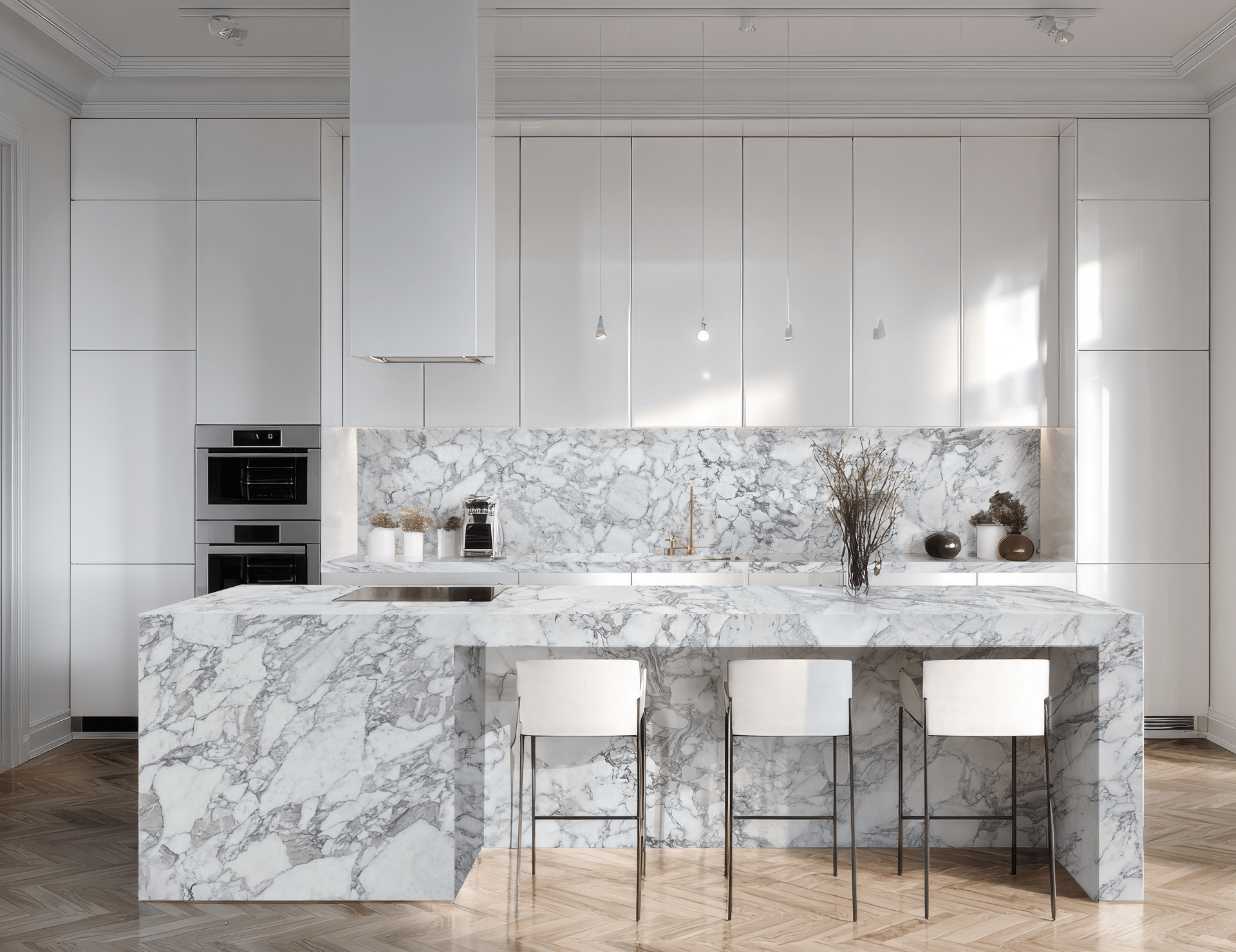 Arabescato Vagli Marble Zicana Boutique- Zicana Boutique -5