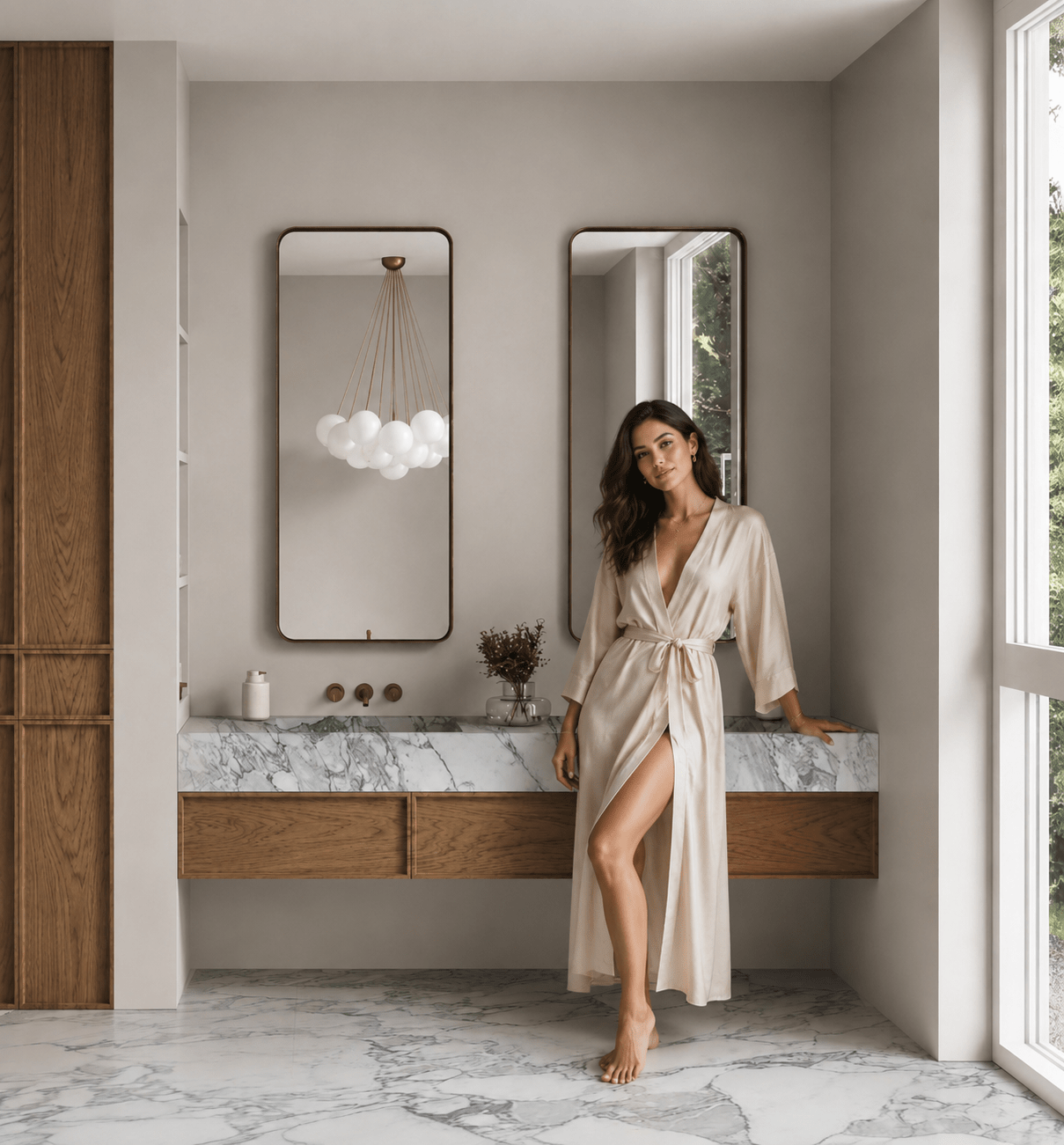Arabescato Vagli Marble Zicana Boutique- Zicana Boutique -4