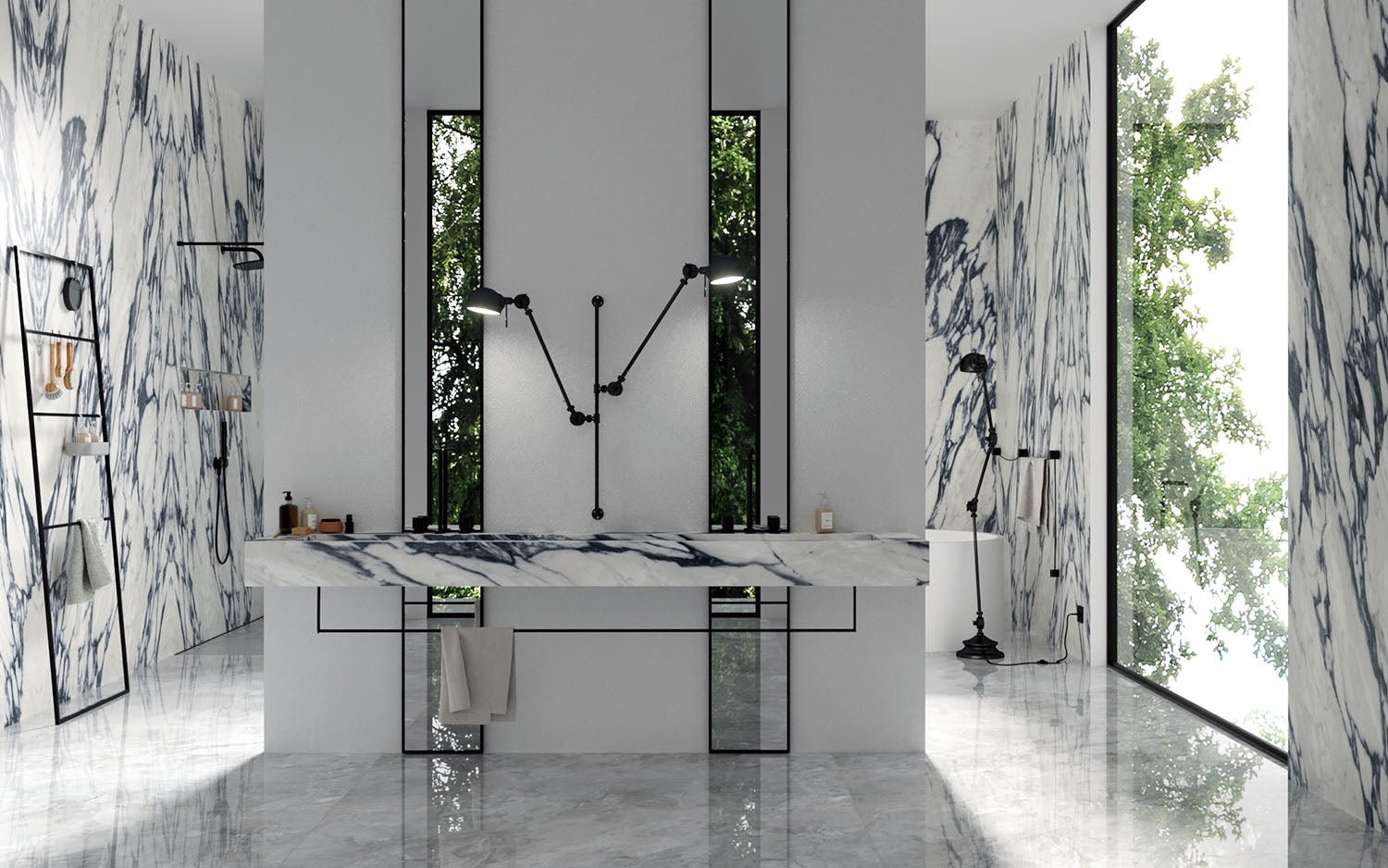 Arabescato Venato Level Emilgroup Level by Emilgroup - Zicana Boutique - 3