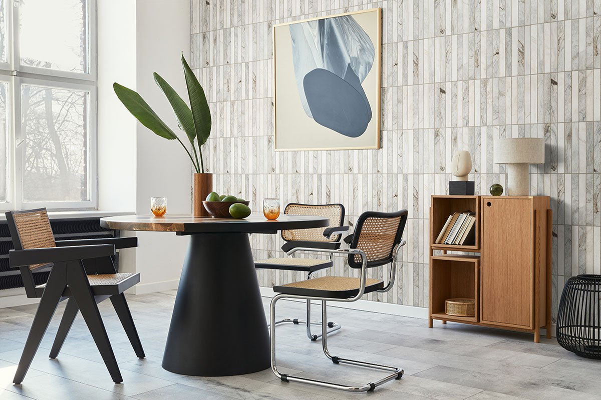 Arabescato Venato Marble MSI Mosaic Tiles 12" X 12" Stack Pattern MSI - Zicana Boutique - 8